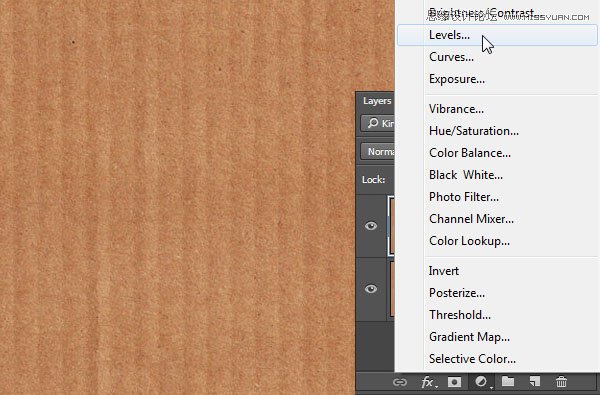 Photoshop制作卡片式镂空艺术字教程,PS教程