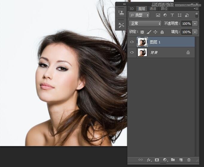 使用Photoshop通道抠图抠出人像头发丝教程