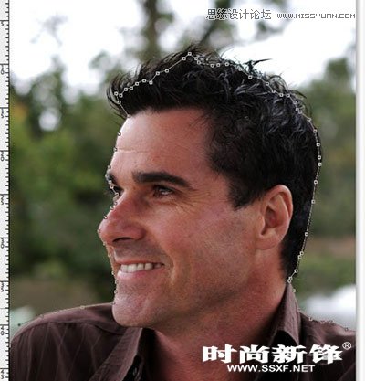 Photoshop解析钢笔工具在头发抠图的应用,PS教程