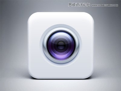 photoshop制作超酷的方形相机图标教程,PS教程