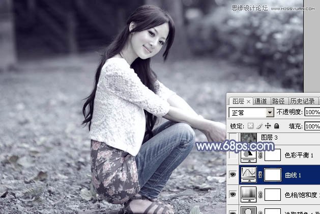 Photoshop调出果子照片唯美的蓝色效果,PS教程