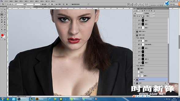 Photoshop制作超酷的性感模特商业修图教程,PS教程