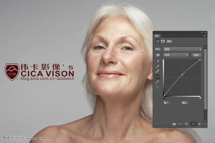 Photoshop调出人像照片高质量的黑白特效,PS教程