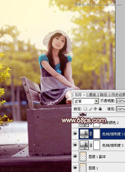 Photoshop调出果子美女照片甜美的柔肤色调,PS教程