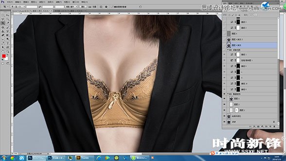 Photoshop制作超酷的性感模特商业修图教程,PS教程