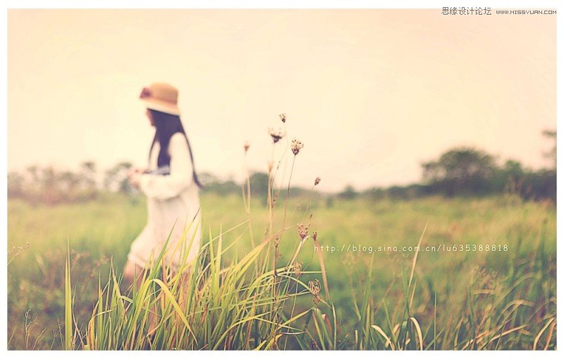 photoshop调出外景人像唯美的LOMO效果,PS教程