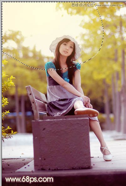Photoshop调出果子美女照片甜美的柔肤色调,PS教程
