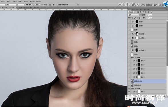 Photoshop制作超酷的性感模特商业修图教程,PS教程