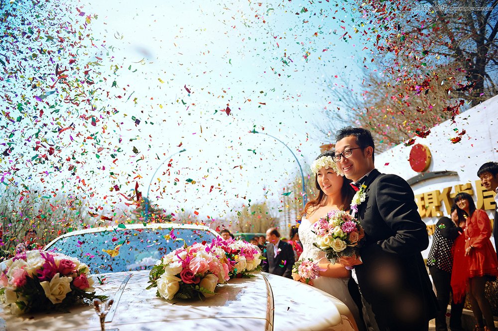 photoshop调出外景婚片景色美化效果,PS教程