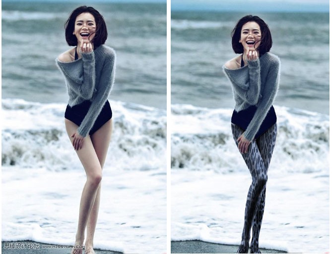 Photoshop򵥵ĸŮƬӱͼ,PS̳