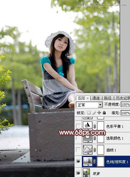 Photoshop调出果子美女照片甜美的柔肤色调,PS教程