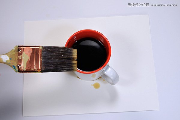 Photoshop制作独一无二的咖啡污渍笔刷,PS教程