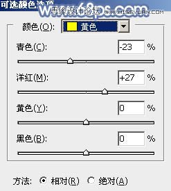 Photoshop调出美女模特秋季暖黄效果,PS教程