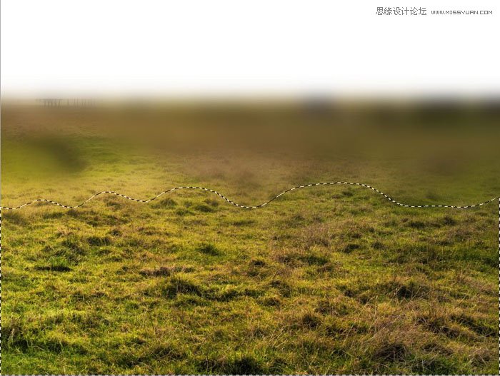 Photoshop合成魔幻风格的森林城堡效果图