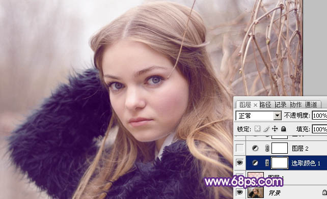 Photoshopѻ⾰ͷƬɵɫЧ