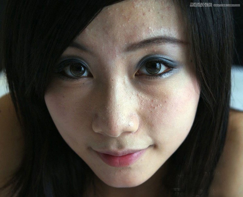 Photoshop保留质感给人物肖像后期磨皮处理,PS教程,