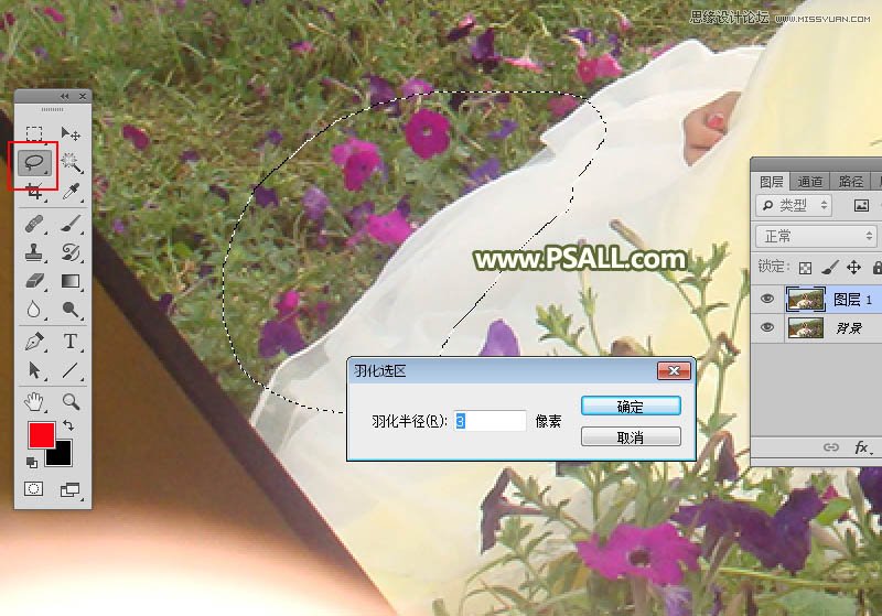 Photoshop快速完美的去除照片左侧的障碍物,PS教程,