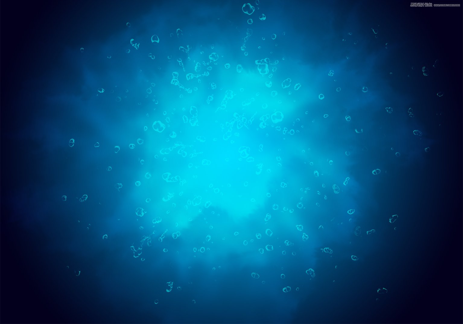 Photoshop设计简约风格的节约用水公益海报