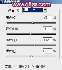用PS把外景人物图片调成灿烂青紫色彩
