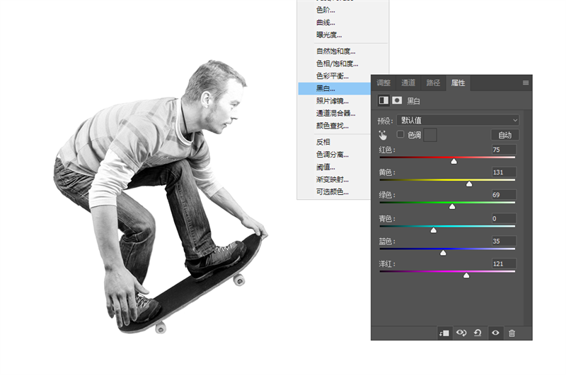 Photoshop制作肖像复古风格的双重影像效果,PS教程,