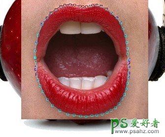PS图像合成教程:创意合成会唱歌的苹果,人嘴与苹果的完美溶图。