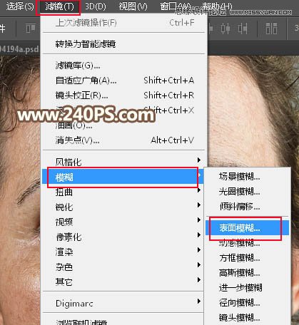 Photoshop保留质感给中年妇女人像磨皮,PS教程,