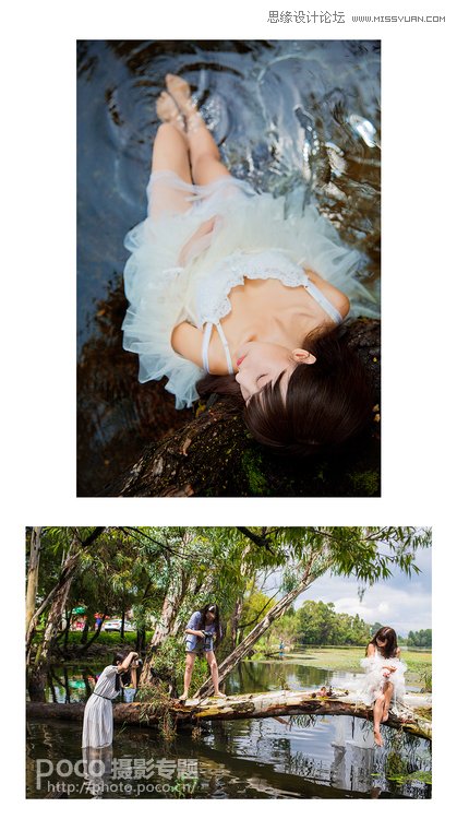 Photoshop给偏暗的外景照片清新提亮处理教程