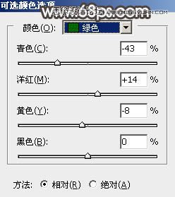 Photoshop调出果子外景照片冷色逆光效果