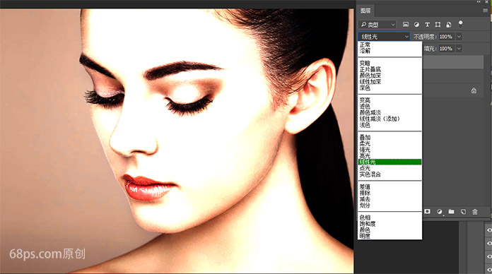 Photoshop制作简易风格的人像字体海报,PS教程,