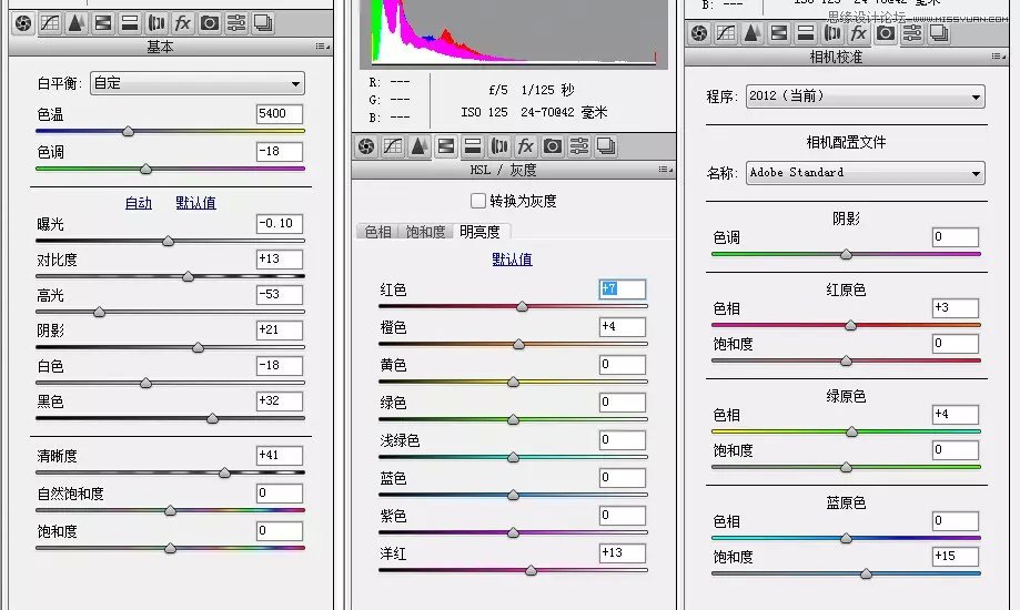 Photoshop给婚纱照片添加舞台灯光效果美化教程