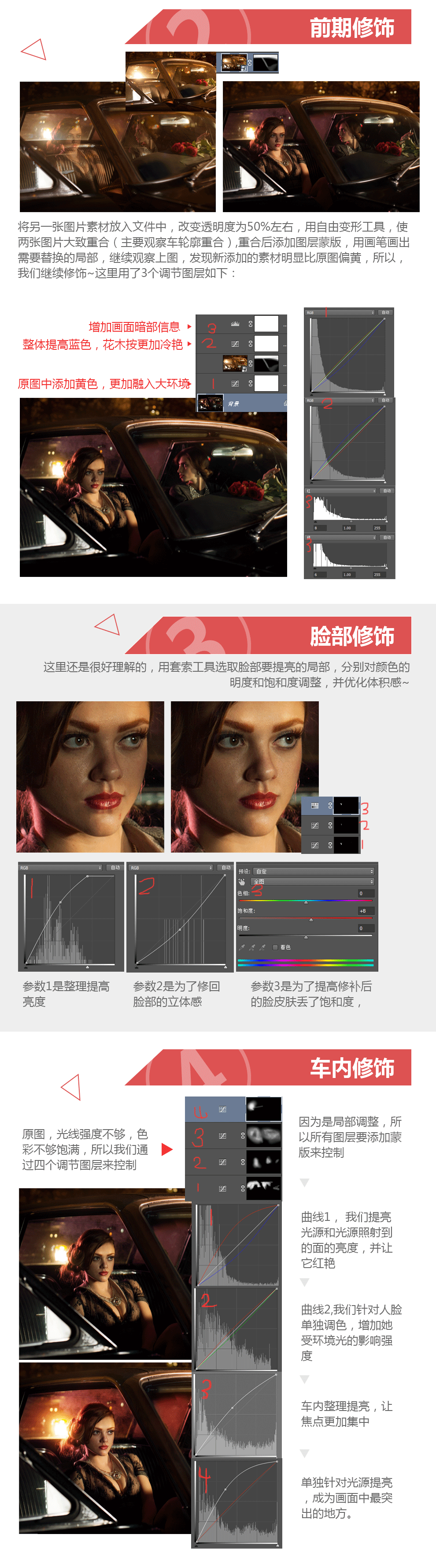 Photoshop调出室内人像照片高质量肤色效果