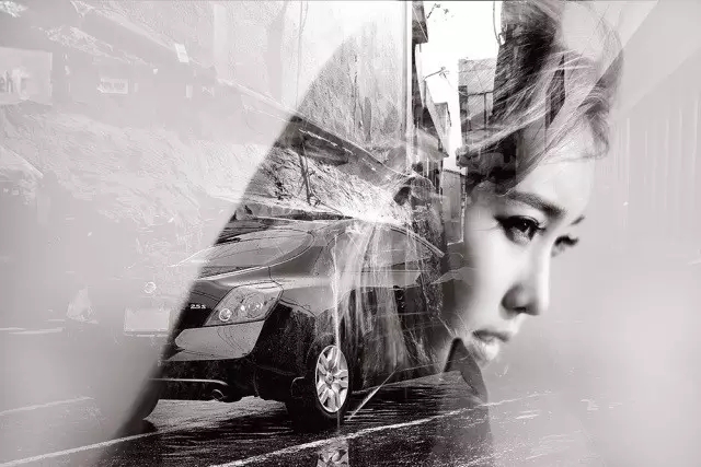 Photoshop简单的方法制作人像双重曝光效果,PS教程,