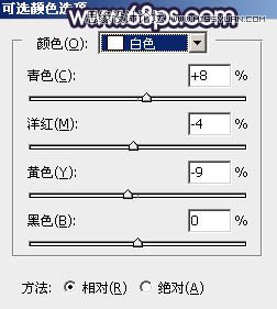 Photoshop调出河道边女孩唯美紫色艺术效果