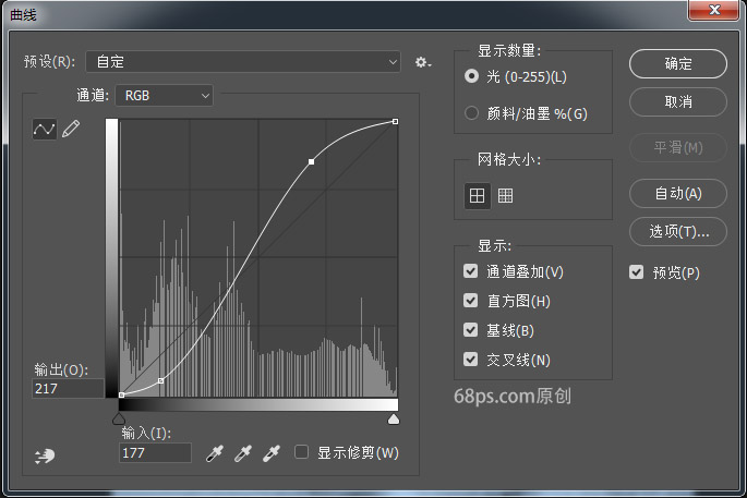 Photoshop制作简易风格的人像字体海报,PS教程,