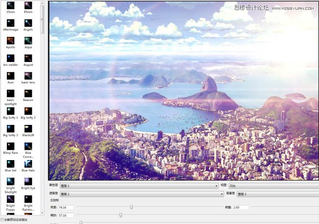 Photoshop巧用滤镜把风景照片变成插画效果