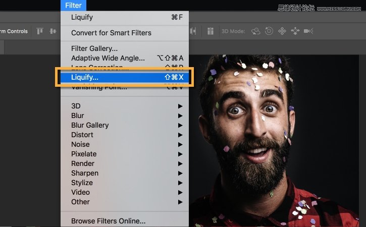 PhotoshopCC2016液化滤镜黑科技分享教程