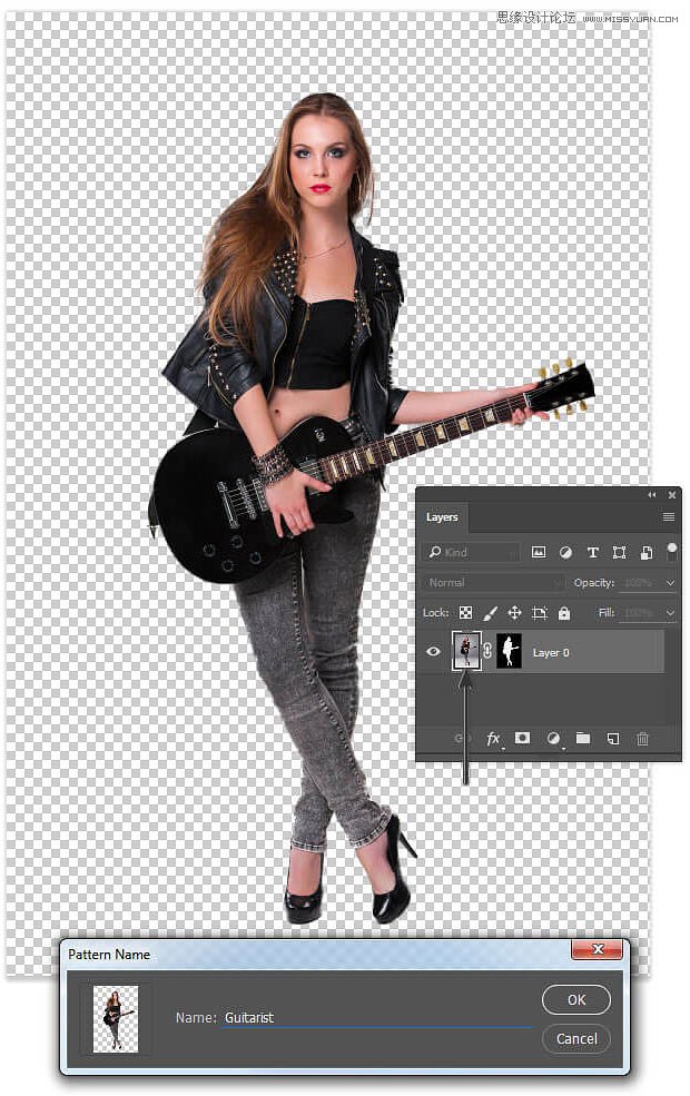 Photoshop制作创意独特的万花筒人像效果