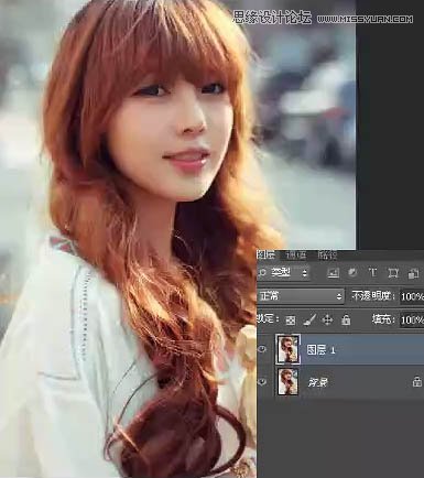 Photoshop结合SAI把甜美人像转手绘处理