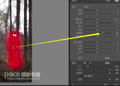 Photoshop给森林人像添加甜美的逆光效果