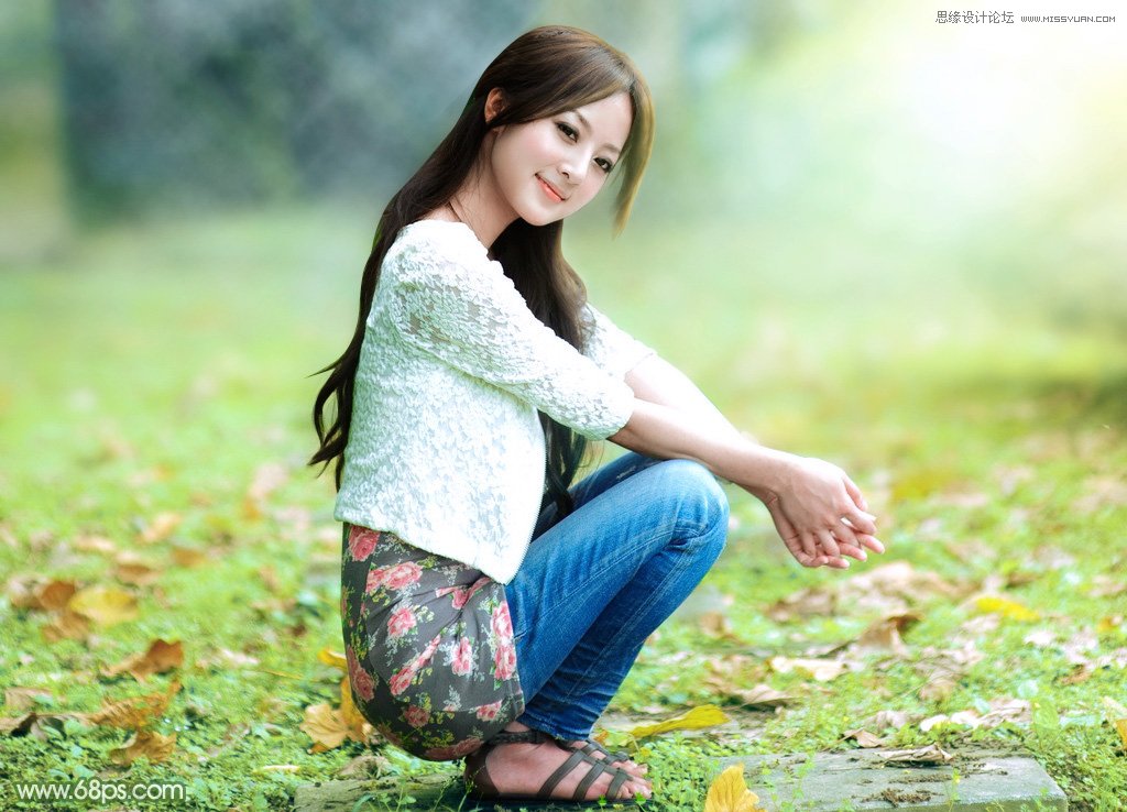 photoshop给果子照片添加唯美的逆光效果