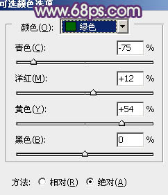 Photoshop调出紫色唯美的树林人物写真图片