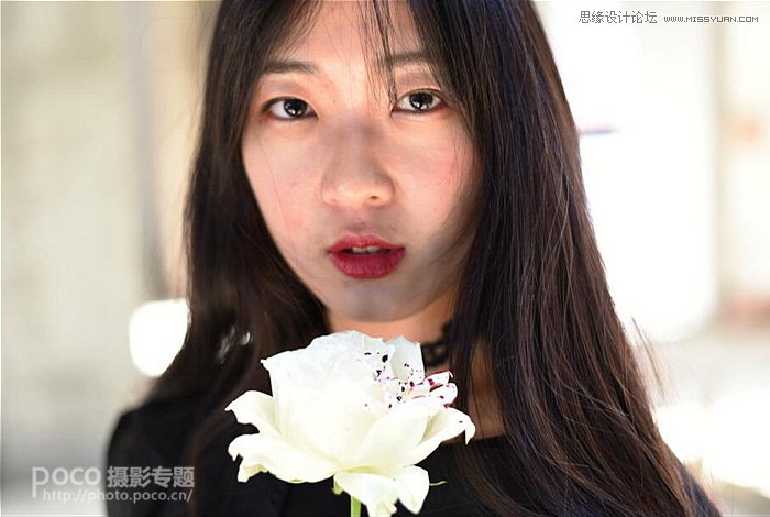 Photoshop使用中性灰给强光下的人像磨皮