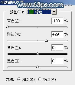 Photoshop给公园人像添加夕阳逆光效果教程