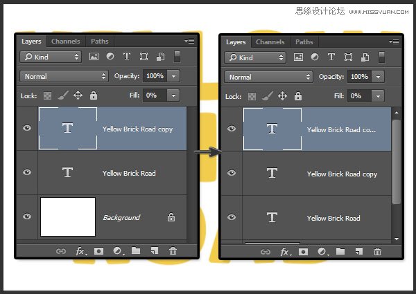 PS制作金色质感的砖块艺术字特效教程
