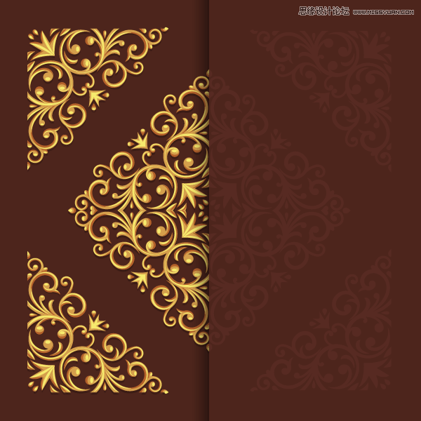 <a href=/design/illustrator/ target=_blank class=infotextkey>Illustrator</a>绘制典雅时尚的欧式立体花纹,PS教程,